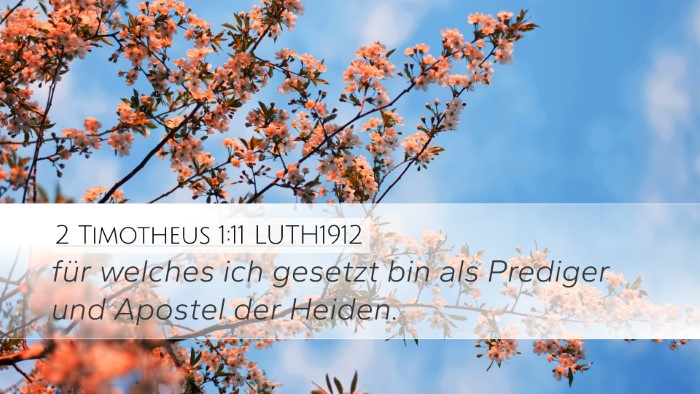 2 Timotheus 1:11 LUTH1912 Bible Verse Image