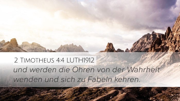 2 Timotheus 4:4 LUTH1912 Bible Verse Image