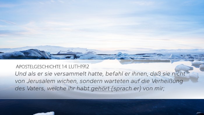 Apostelgeschichte 1:4 LUTH1912 Bible Verse Image