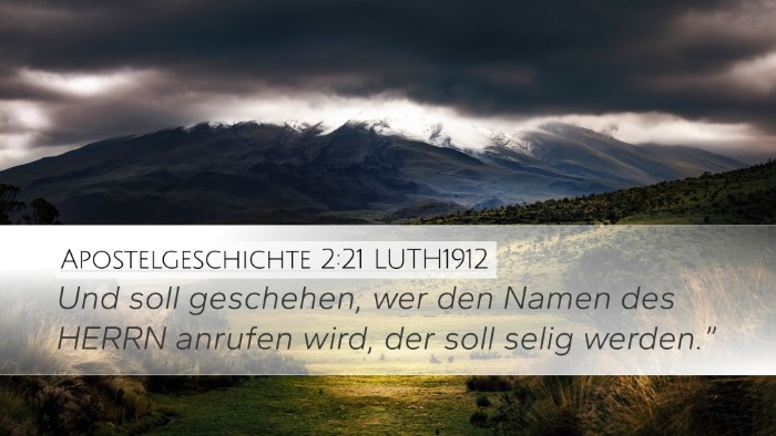 Apostelgeschichte 2:21 LUTH1912 Bible Verse Image