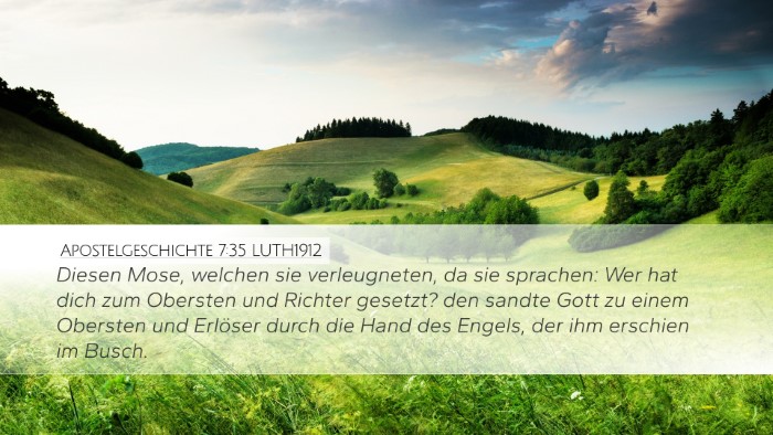 Apostelgeschichte 7:35 LUTH1912 Bible Verse Image