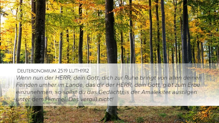 Deuteronomium 25:19 LUTH1912 Bible Verse Image