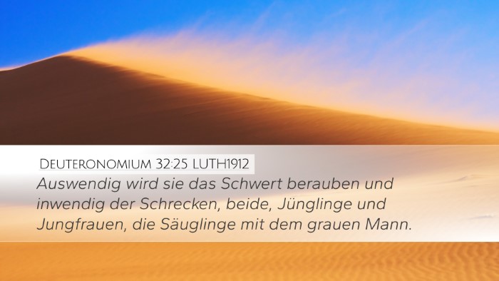 Deuteronomium 32:25 LUTH1912 Bible Verse Image