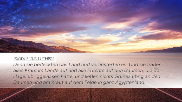 Exodus 10:15 LUTH1912 Bible Verse Image