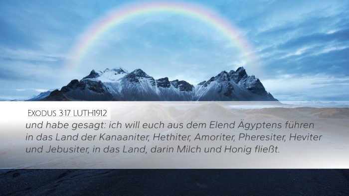 Exodus 3:17 LUTH1912 Bible Verse Image
