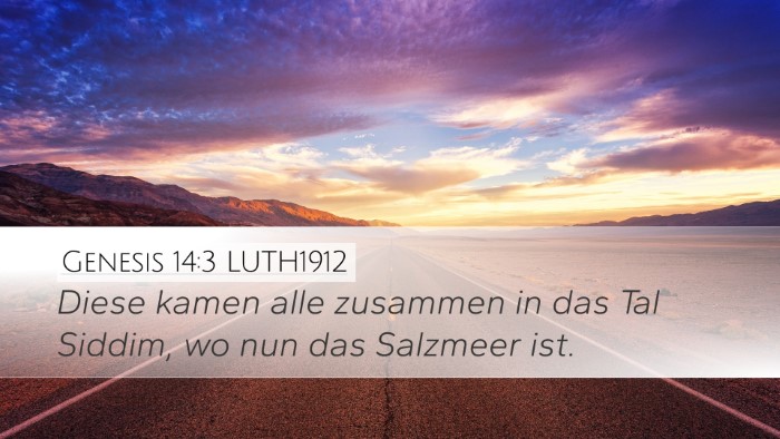 Genesis 14:3 LUTH1912 Bible Verse Image