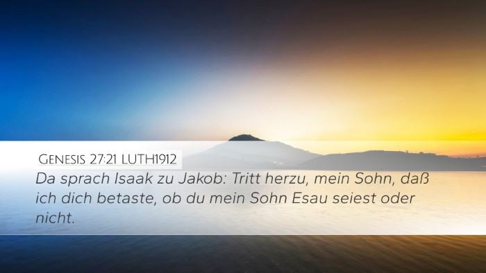Genesis 27:21 LUTH1912 Bible Verse Image