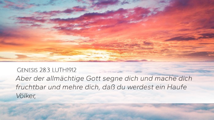 Genesis 28:3 LUTH1912 Bible Verse Image