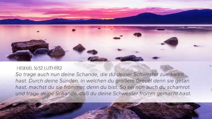 Hesekiel 16:52 LUTH1912 Bible Verse Image