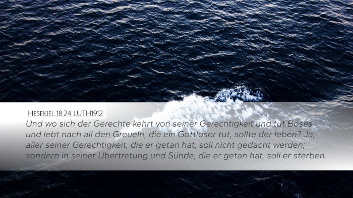 Hesekiel 18:24 LUTH1912 Bible Verse Image