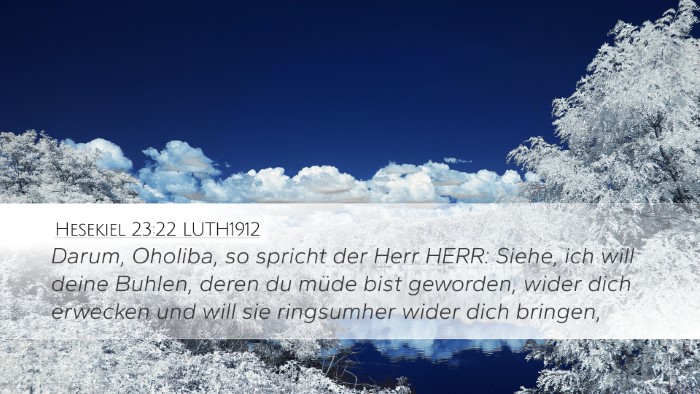Hesekiel 23:22 LUTH1912 Bible Verse Image