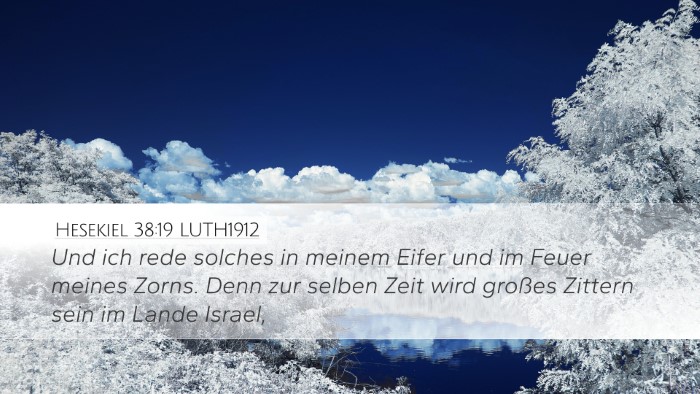 Hesekiel 38:19 LUTH1912 Bible Verse Image