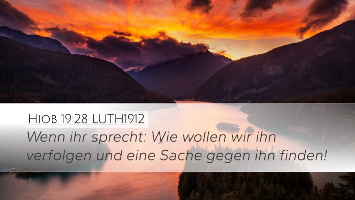 Hiob 19:28 LUTH1912 Bible Verse Image