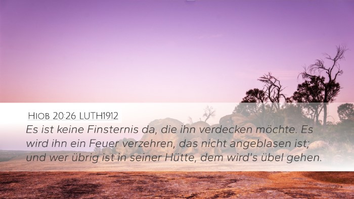 Hiob 20:26 LUTH1912 Bible Verse Image