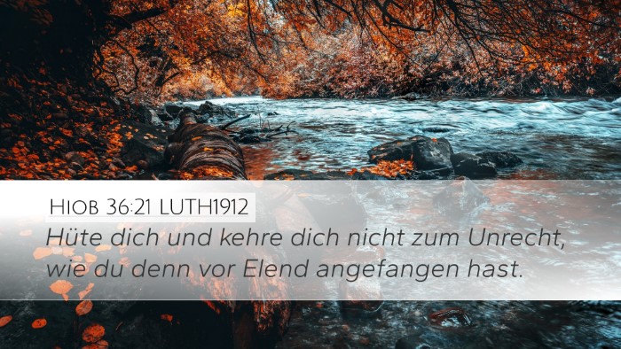 Hiob 36:21 LUTH1912 Bible Verse Image