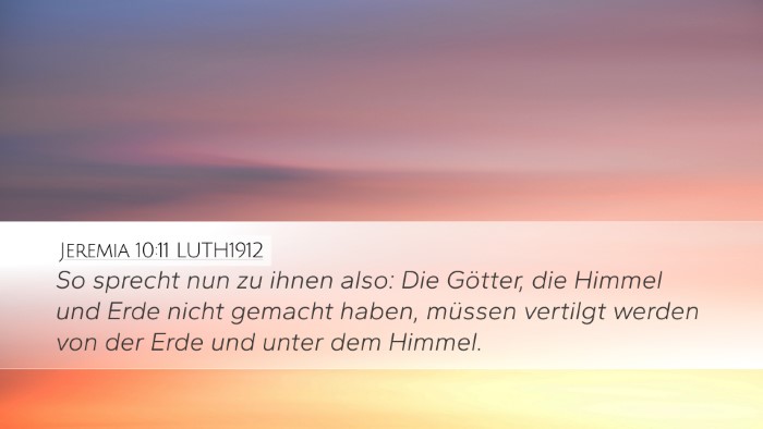 Jeremia 10:11 LUTH1912 Bible Verse Image
