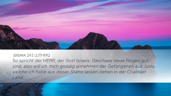 Jeremia 24:5 LUTH1912 Bible Verse Image