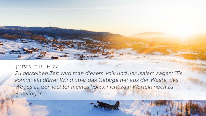 Jeremia 4:11 LUTH1912 Bible Verse Image