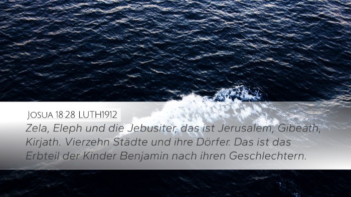 Josua 18:28 LUTH1912 Bible Verse Image