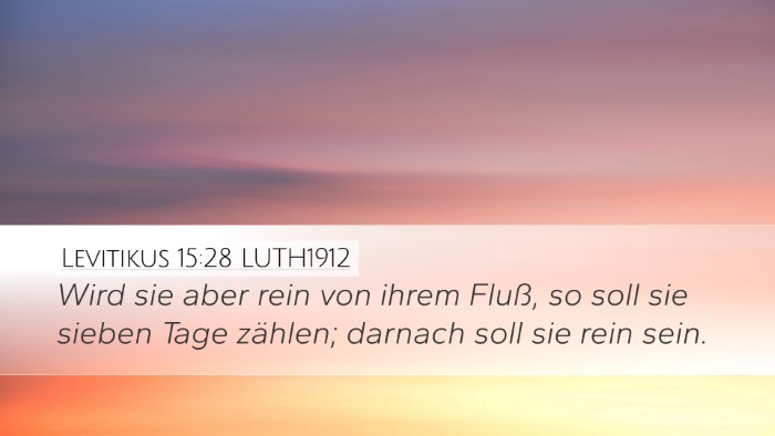 Levitikus 15:28 LUTH1912 Bible Verse Image
