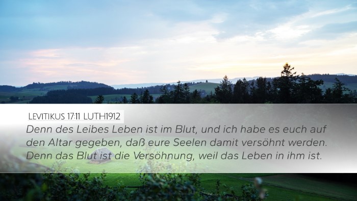 Levitikus 17:11 LUTH1912 Bible Verse Image