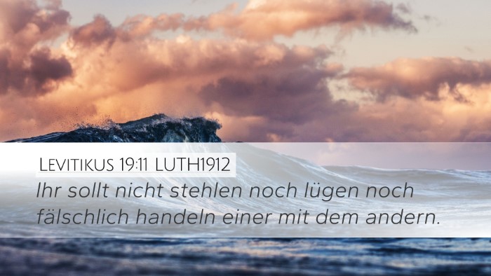 Levitikus 19:11 LUTH1912 Bible Verse Image