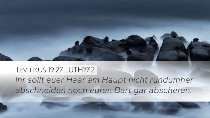 Levitikus 19:27 LUTH1912 Bible Verse Image