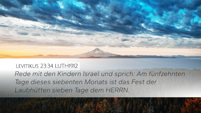 Levitikus 23:34 LUTH1912 Bible Verse Image