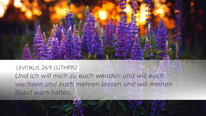 Levitikus 26:9 LUTH1912 Bible Verse Image