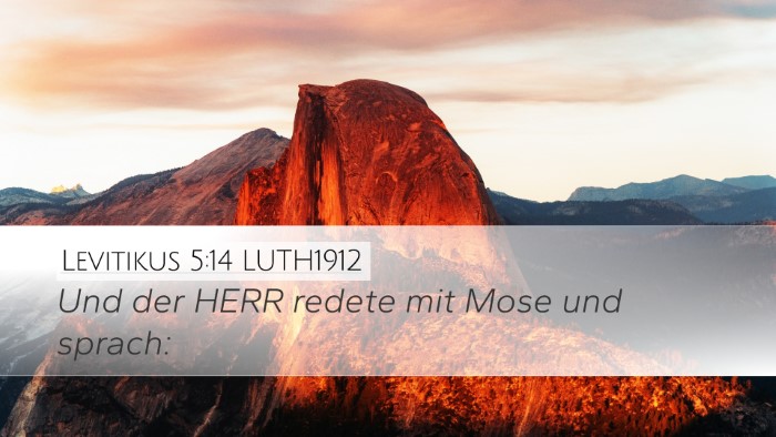 Levitikus 5:14 LUTH1912 Bible Verse Image