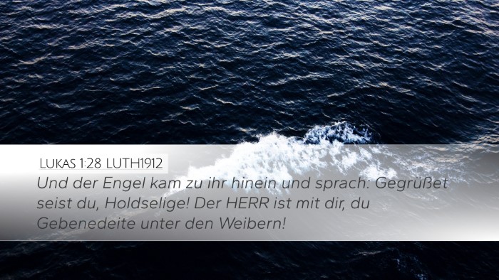 Lukas 1:28 LUTH1912 Bible Verse Image