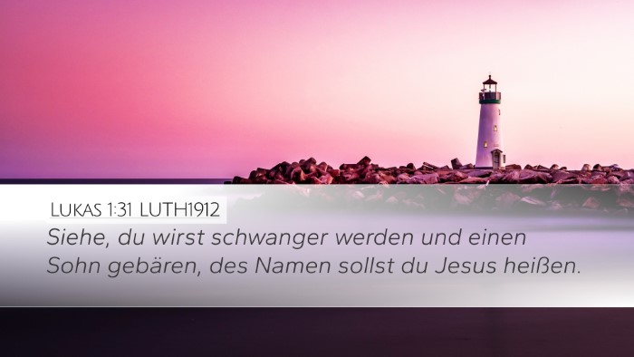 Lukas 1:31 LUTH1912 Bible Verse Image