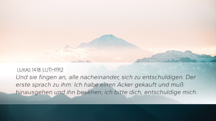 Lukas 14:18 LUTH1912 Bible Verse Image