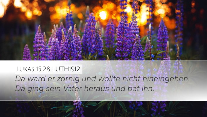 Lukas 15:28 LUTH1912 Bible Verse Image