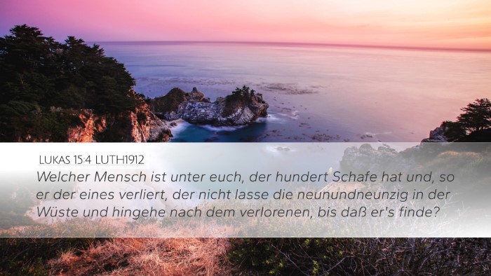 Lukas 15:4 LUTH1912 Bible Verse Image
