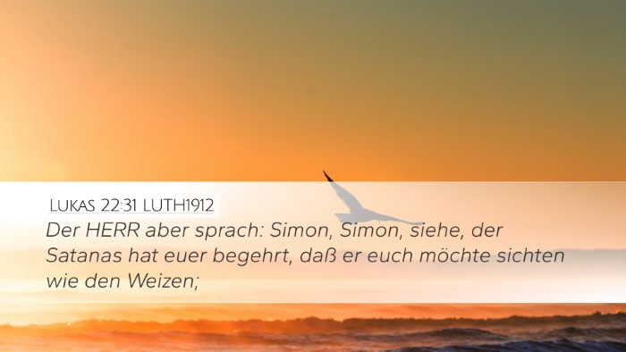 Lukas 22:31 LUTH1912 Bible Verse Image