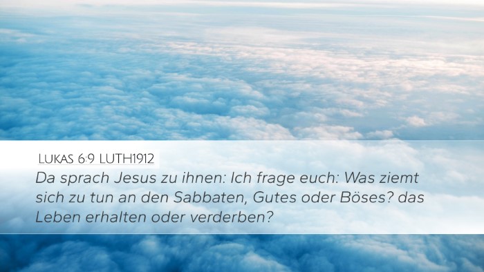Lukas 6:9 LUTH1912 Bible Verse Image