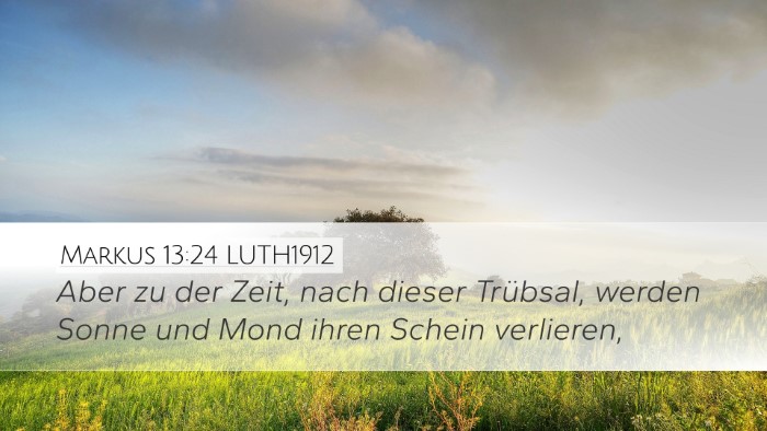 Markus 13:24 LUTH1912 Bible Verse Image