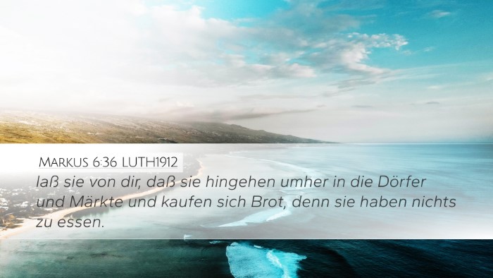 Markus 6:36 LUTH1912 Bible Verse Image