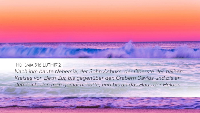 Nehemia 3:16 LUTH1912 Bible Verse Image
