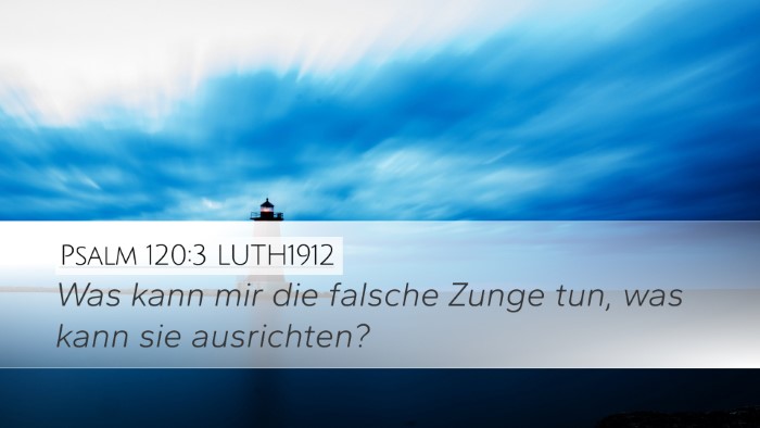 Psalm 120:3 LUTH1912 Bible Verse Image