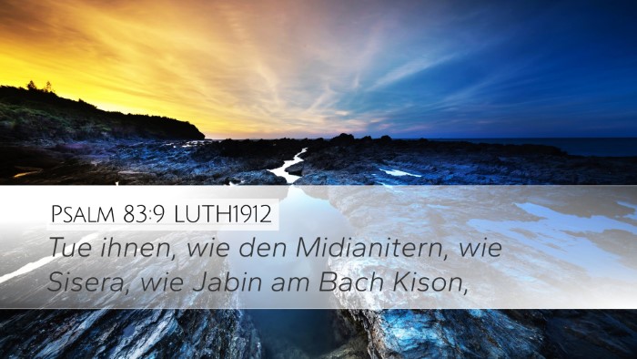 Psalm 83:9 LUTH1912 Bible Verse Image