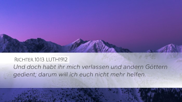 Richter 10:13 LUTH1912 Bible Verse Image