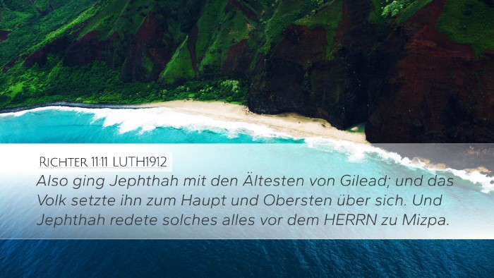 Richter 11:11 LUTH1912 Bible Verse Image