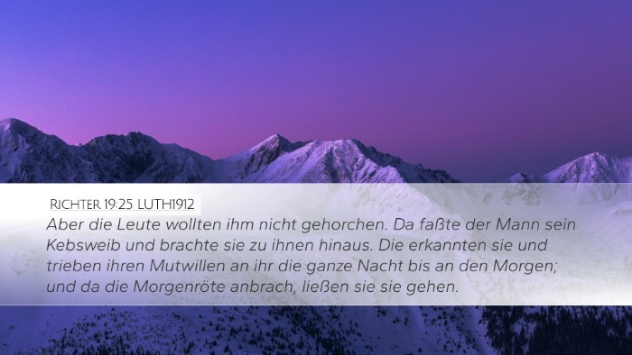 Richter 19:25 LUTH1912 Bible Verse Image