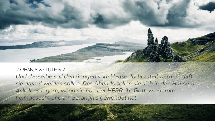 Zephanja 2:7 LUTH1912 Bible Verse Image