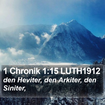 1 Chronik 1:15 LUTH1912 Bible Verse Image