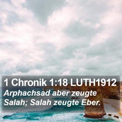 1 Chronik 1:18 LUTH1912 Bible Verse Image