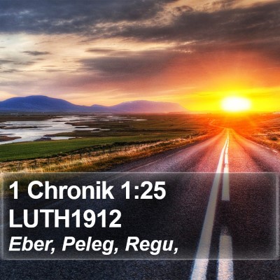 1 Chronik 1:25 LUTH1912 Bible Verse Image