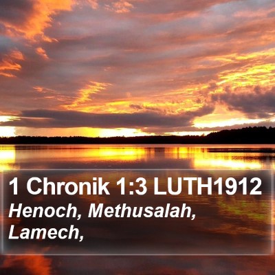 1 Chronik 1:3 LUTH1912 Bible Verse Image